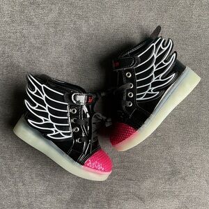 Light up high top sneakers